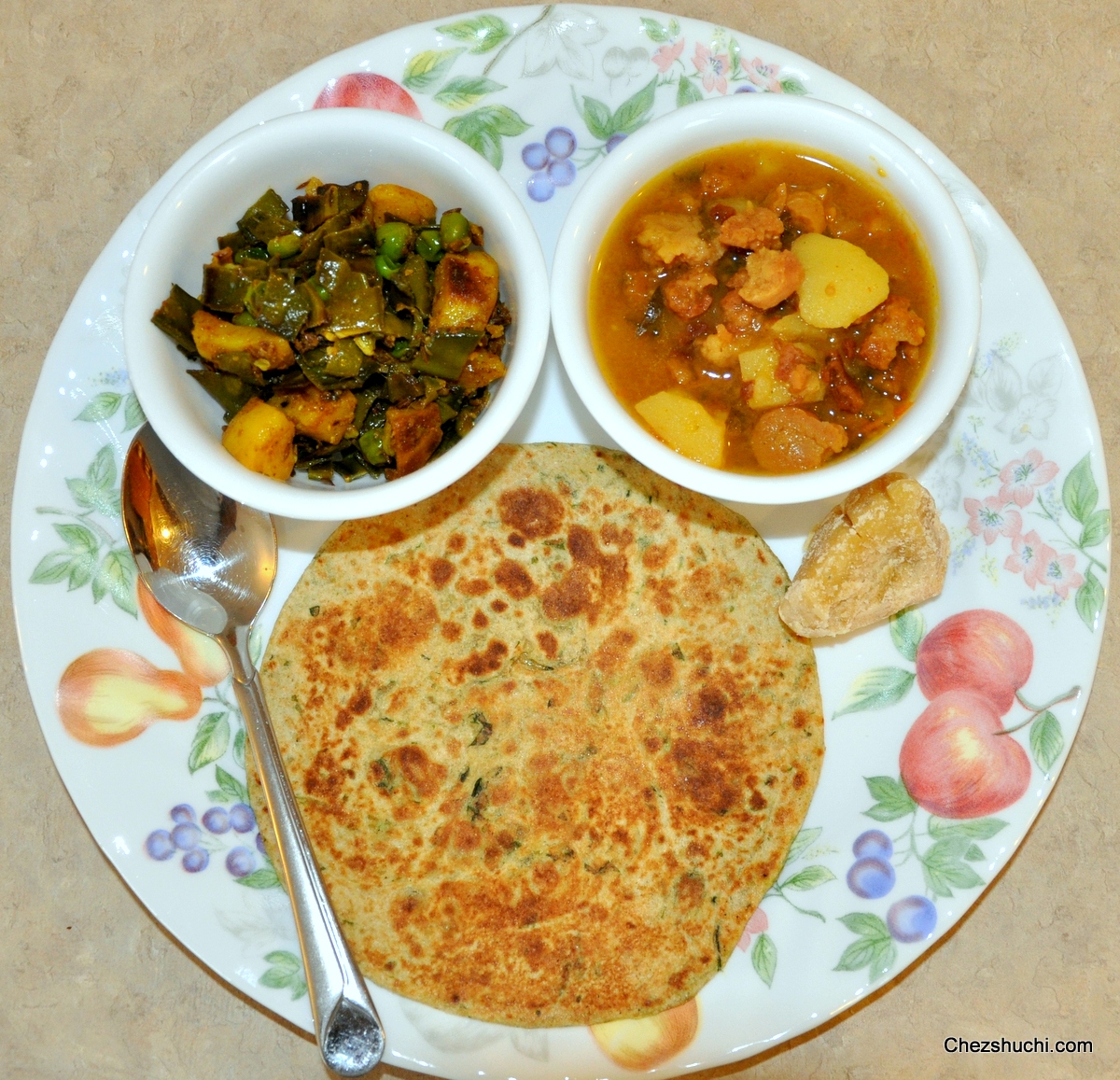 sabji paratha